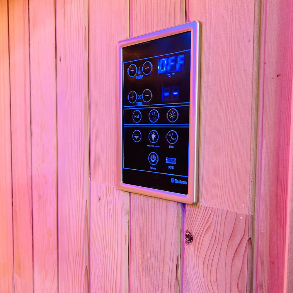 Solid Wood Sauna Room, Customi - Spa Wellness Luxury 评论和价格