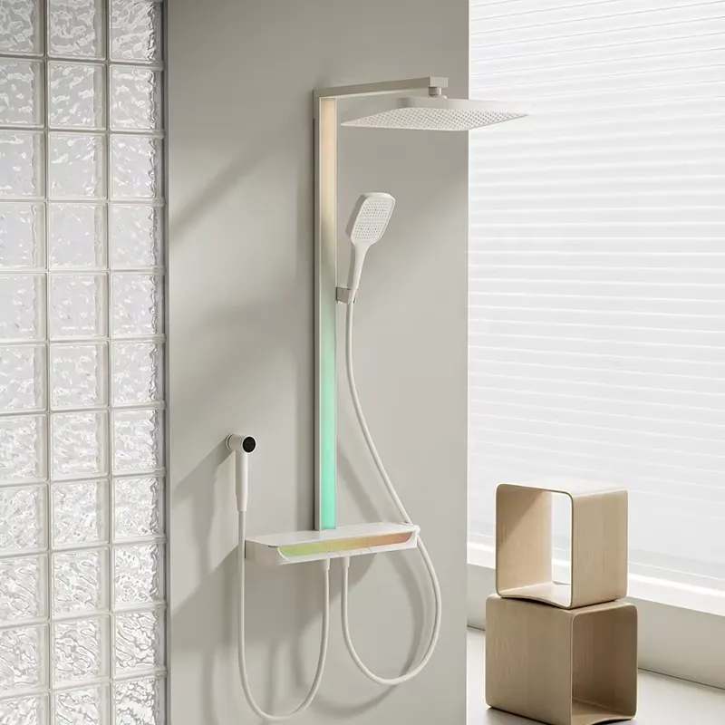 Brass Digital Waterfall Shower - Spa & Wellness Dr Roy Sothers 评论和价格