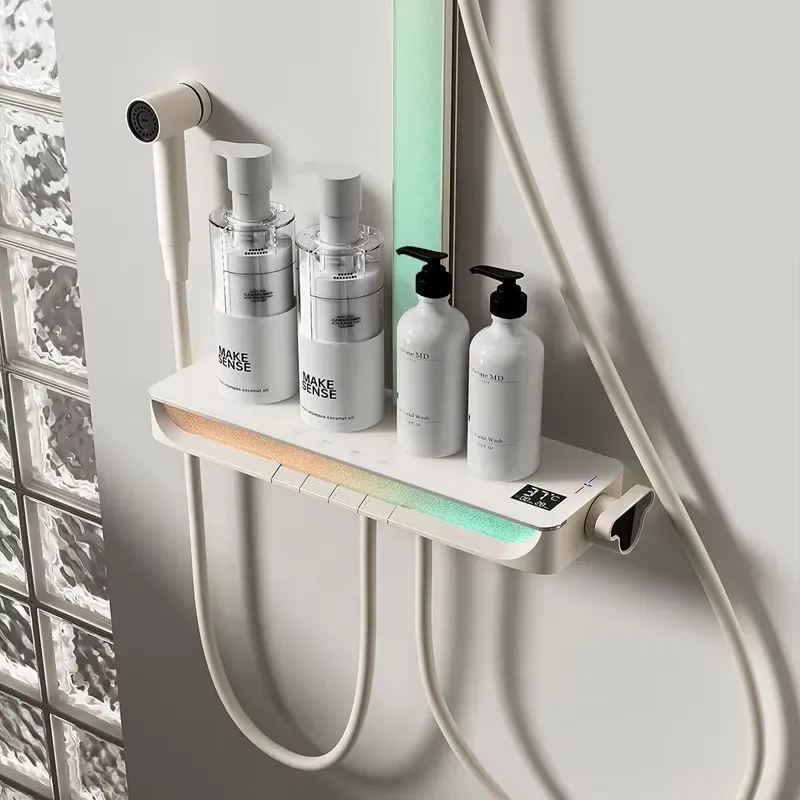 Brass Digital Waterfall Shower - Spa & Wellness Dr Roy Sothers 评论和价格