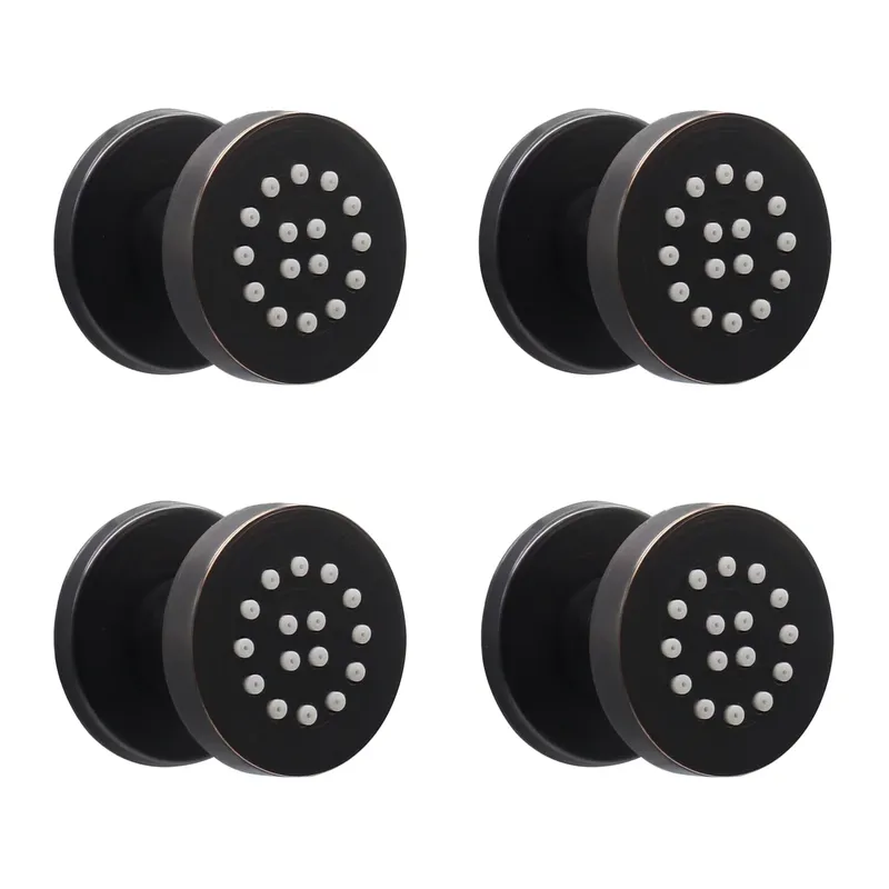 4-Piece Matte Black Ceramic Ad - Spa & Wellness Dr Roy Sothers 评论和价格