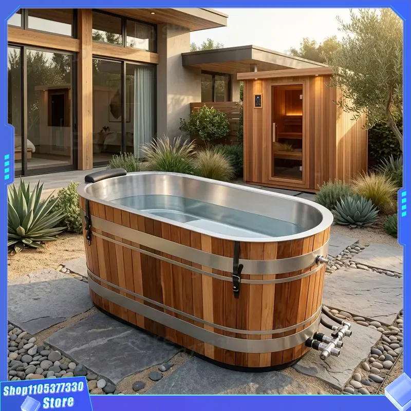Custom U Shaped Cold Plunge Tu - Spa Wellness Luxury 评论和价格