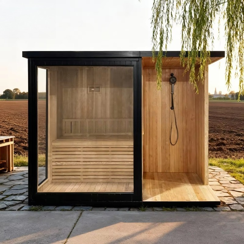 Luxury Outdoor Spa Sauna Combo - Spa Wellness Luxury 评论和价格