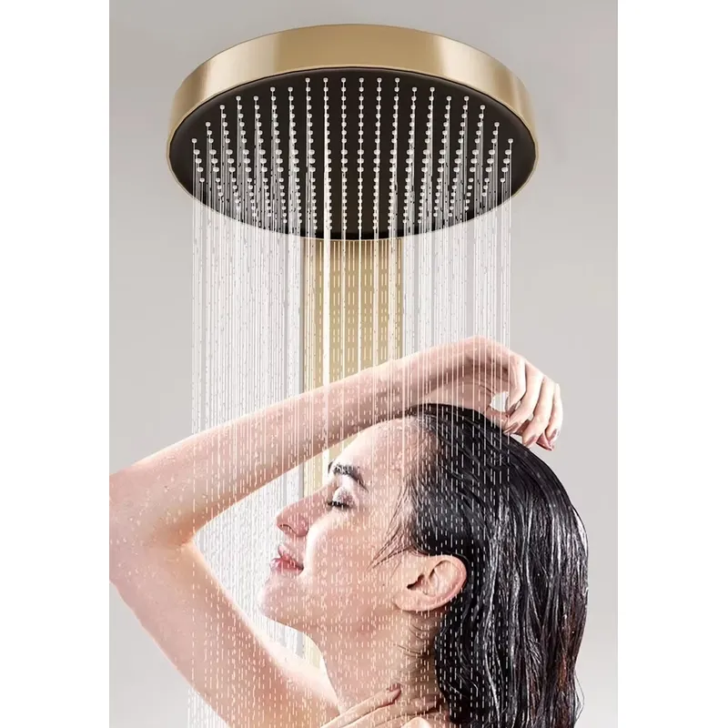 Brass Rainfall Shower Panel Se - Spa & Wellness Dr Roy Sothers 评论和价格