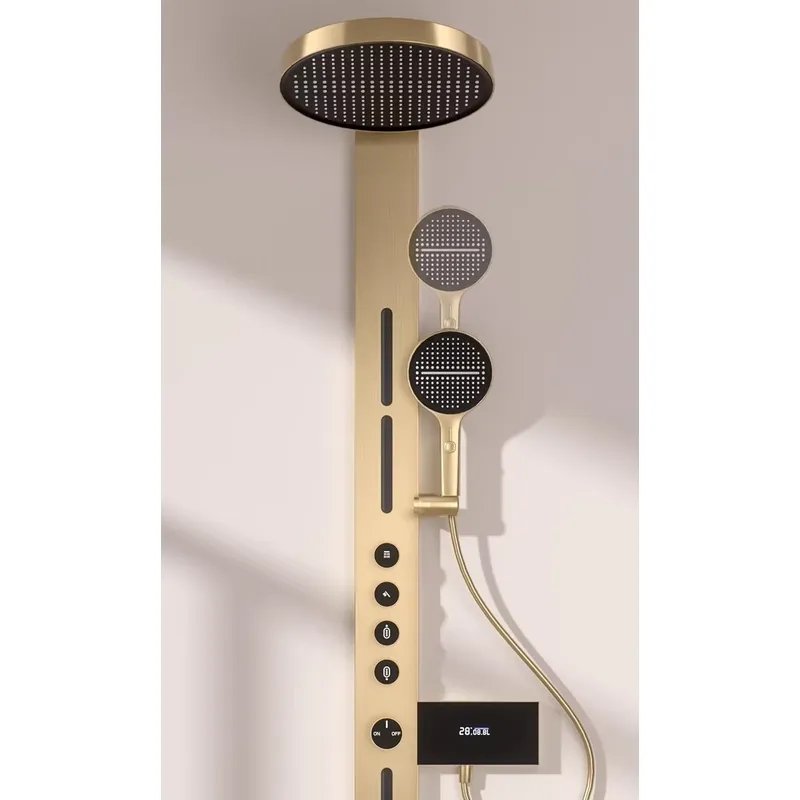 Brass Rainfall Shower Panel Se - Spa & Wellness Dr Roy Sothers 评论和价格